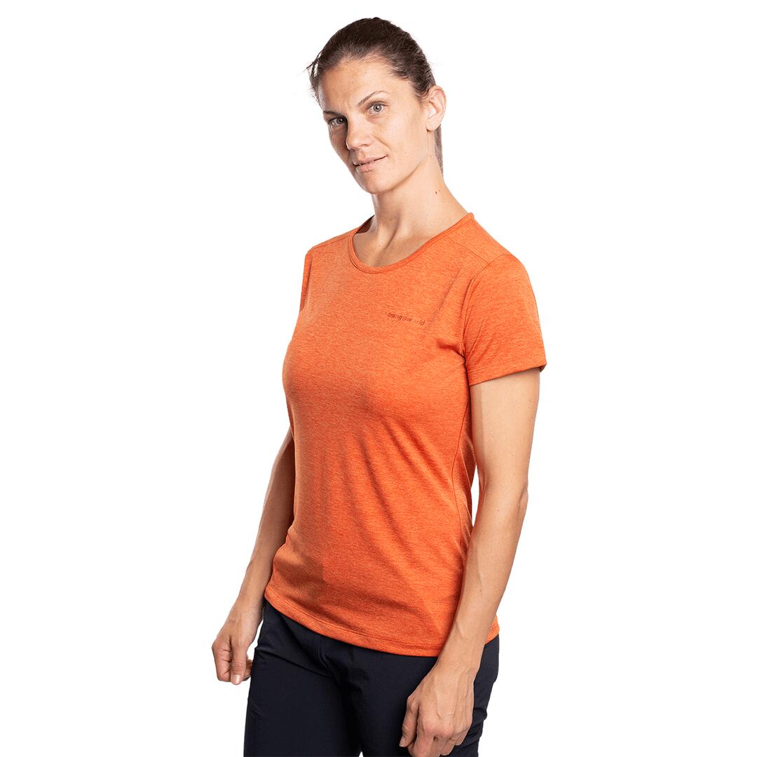 Camiseta para Mujer Trangoworld Rjavina Naranja 3/6