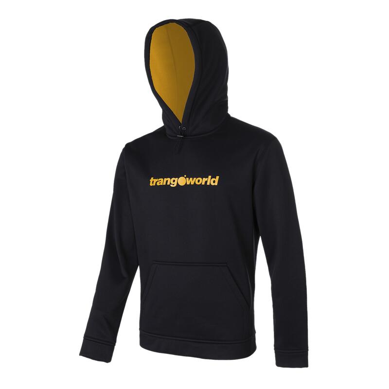 Sudadera para Hombre Trangoworld Login Negro/Naranja