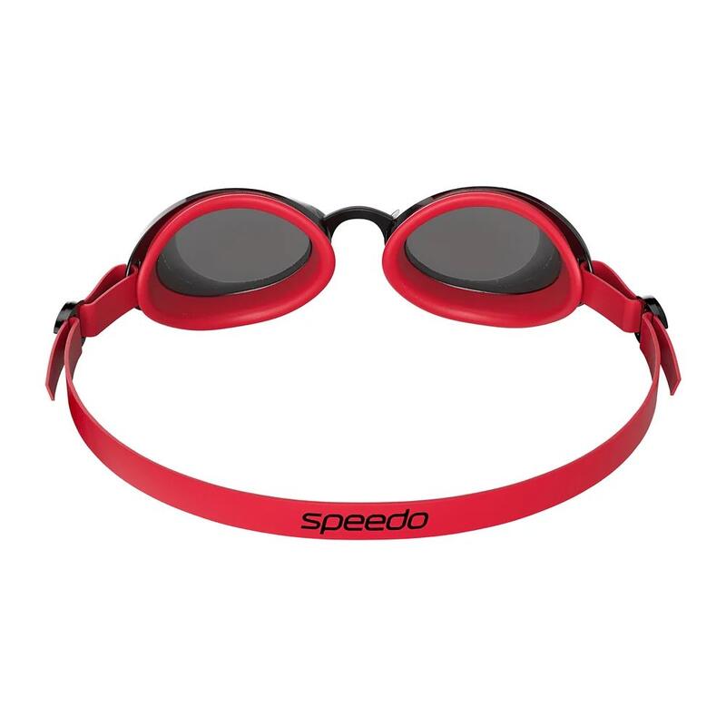 Ochelari inot adulti Speedo Jet 2.0 rosu/fumuriu – anti-fog, protectie UV