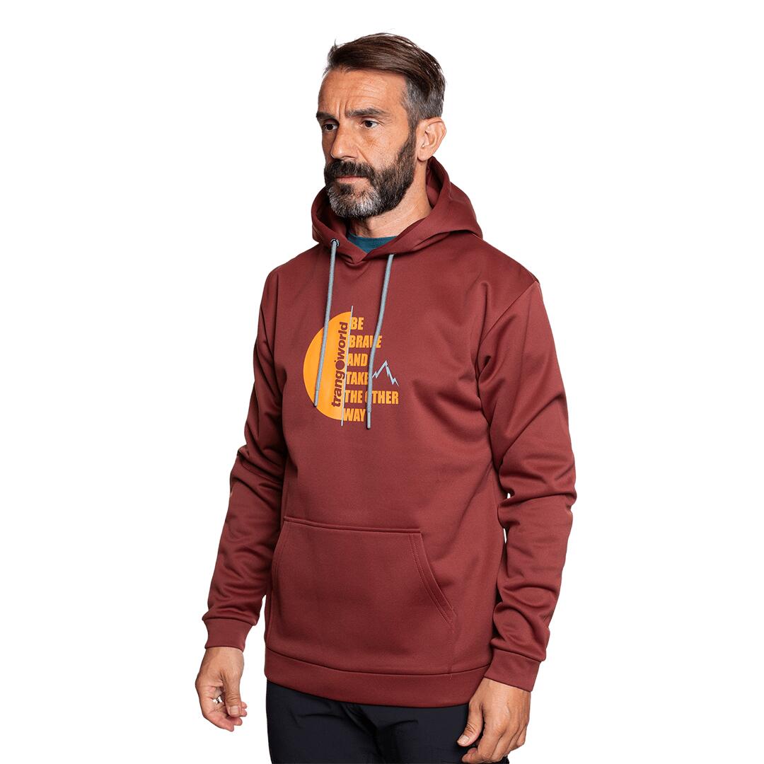 Sudadera para Hombre Trangoworld Belver Marrón 3/6