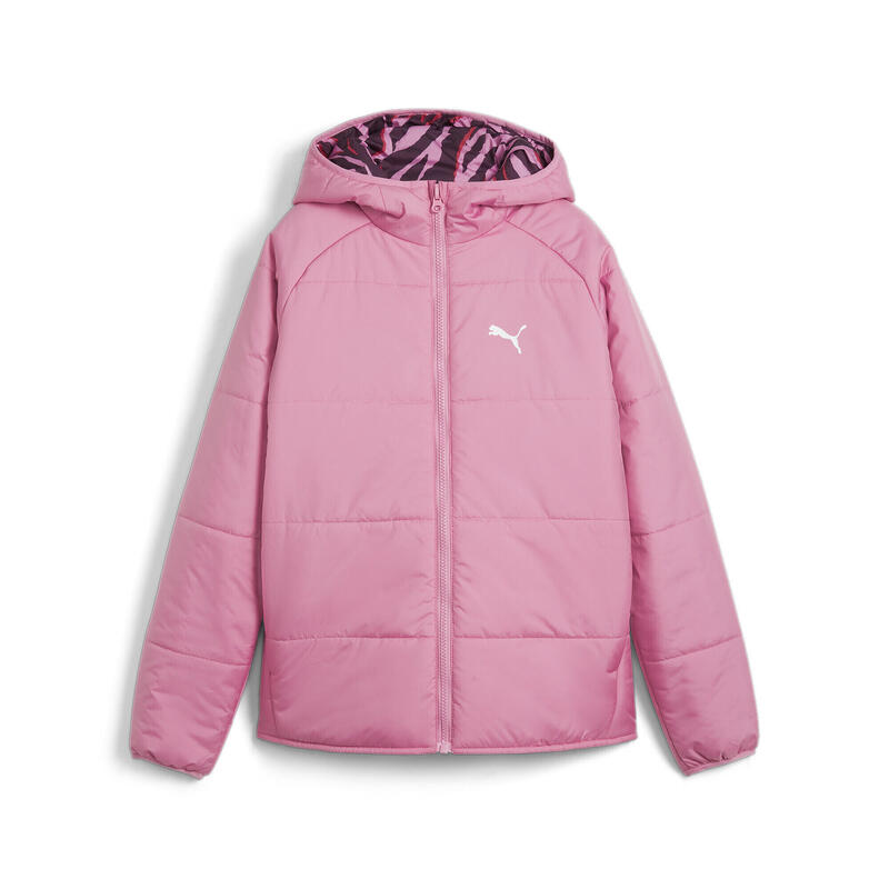 Oboustranná Puffer Jacket Youth PUMA Mauved Out Pink