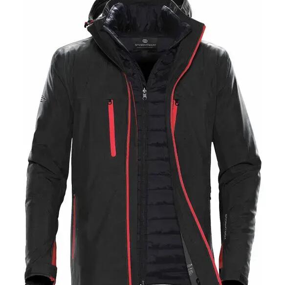BLACK / RED