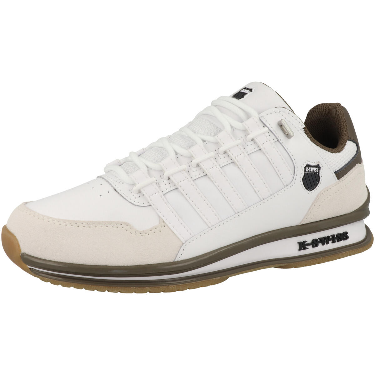 K-Swiss Rinzler GT Herren Sneaker Sportschuh 08907-912-M weiss/braun 4/7