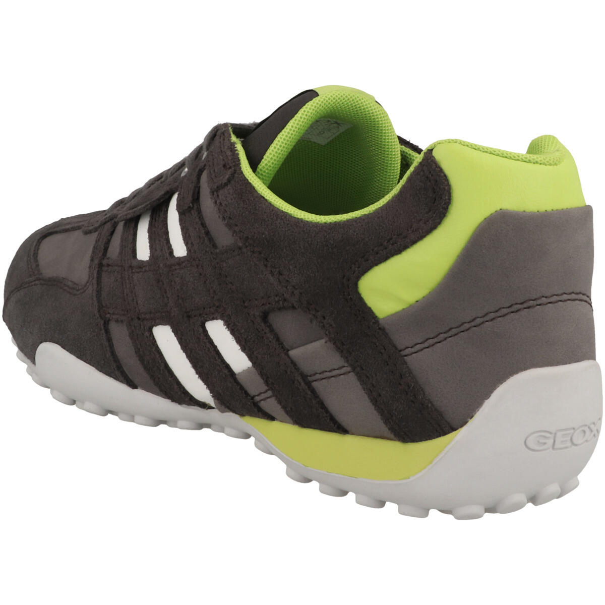 Geox UOMO SNAKE A -  Herren Leder Sneaker U4507 A 022EK grau 6/6
