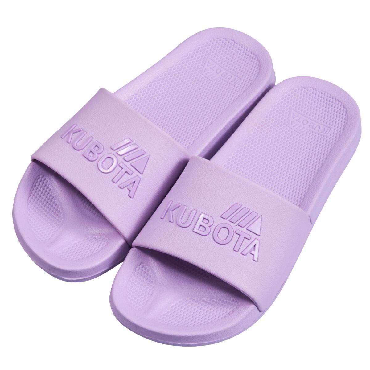 Kubota - Kubota Claquette Basic Plain Femme Sandales À Enfiler - Claquettes - Violet - Decathlon