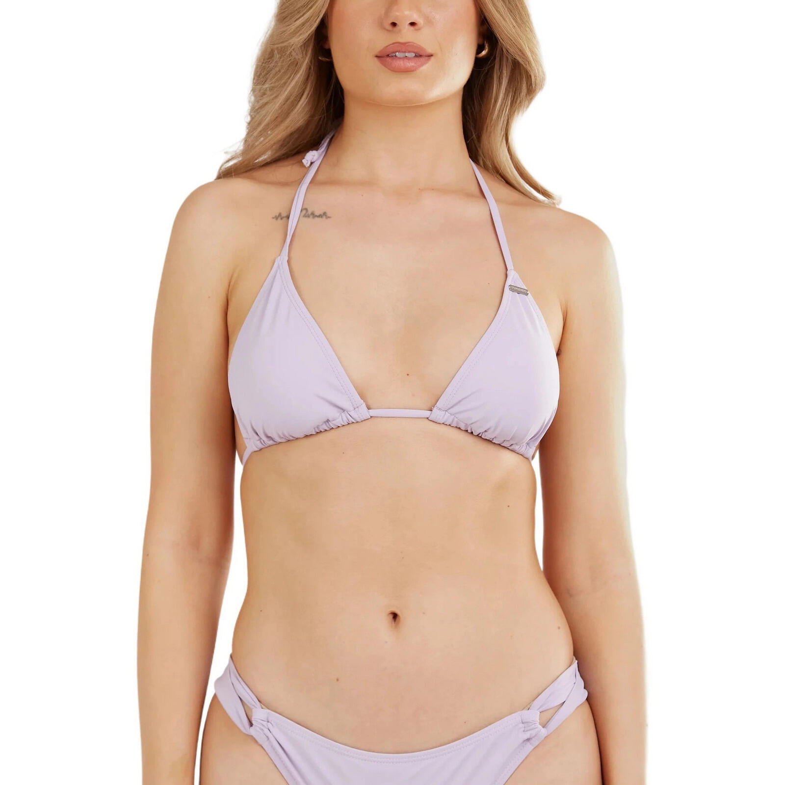 Fundango - Dessus De Salle De Bain Fundango Innisfil Triangle Top, Violet, Femmes - Haut De Maillot De Bain - Violet - 38 S - Decathlon