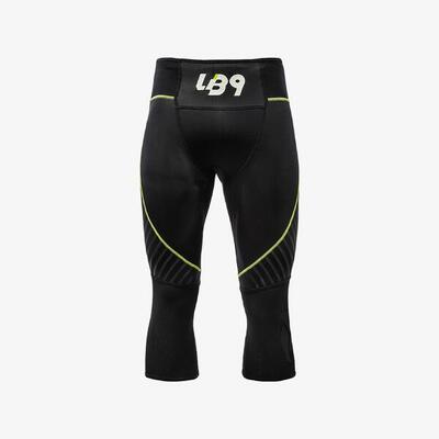 Pantalon 3/4 neopreen 2 mm kano kajak volwassenen met nylon verstevigingen
