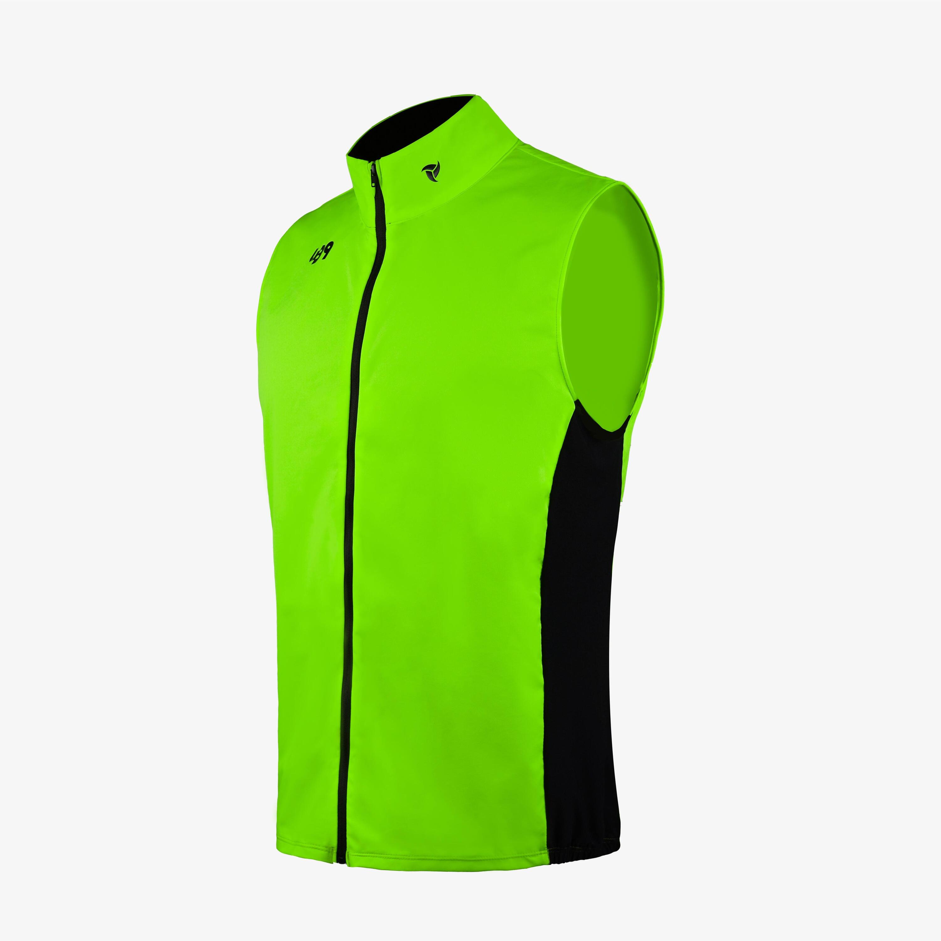 Gilet adulte léger coupe-vent et déperlant pliable 2/3