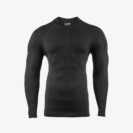 Volwassenen wintersport compressieshirt baselayer bovenstuk THERM-IX