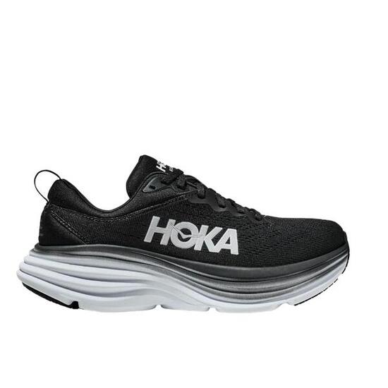 Chaussures de course Hommes Hoka Bondi 8 Noir