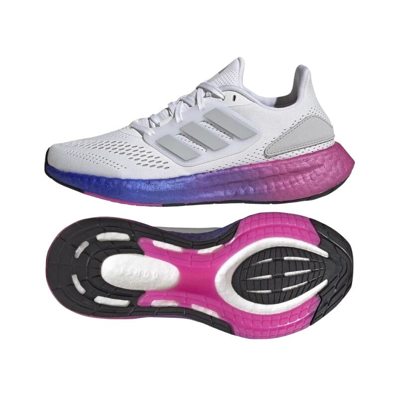 Chaussures de course Femmes Adidas Pureboost 22 Blanc