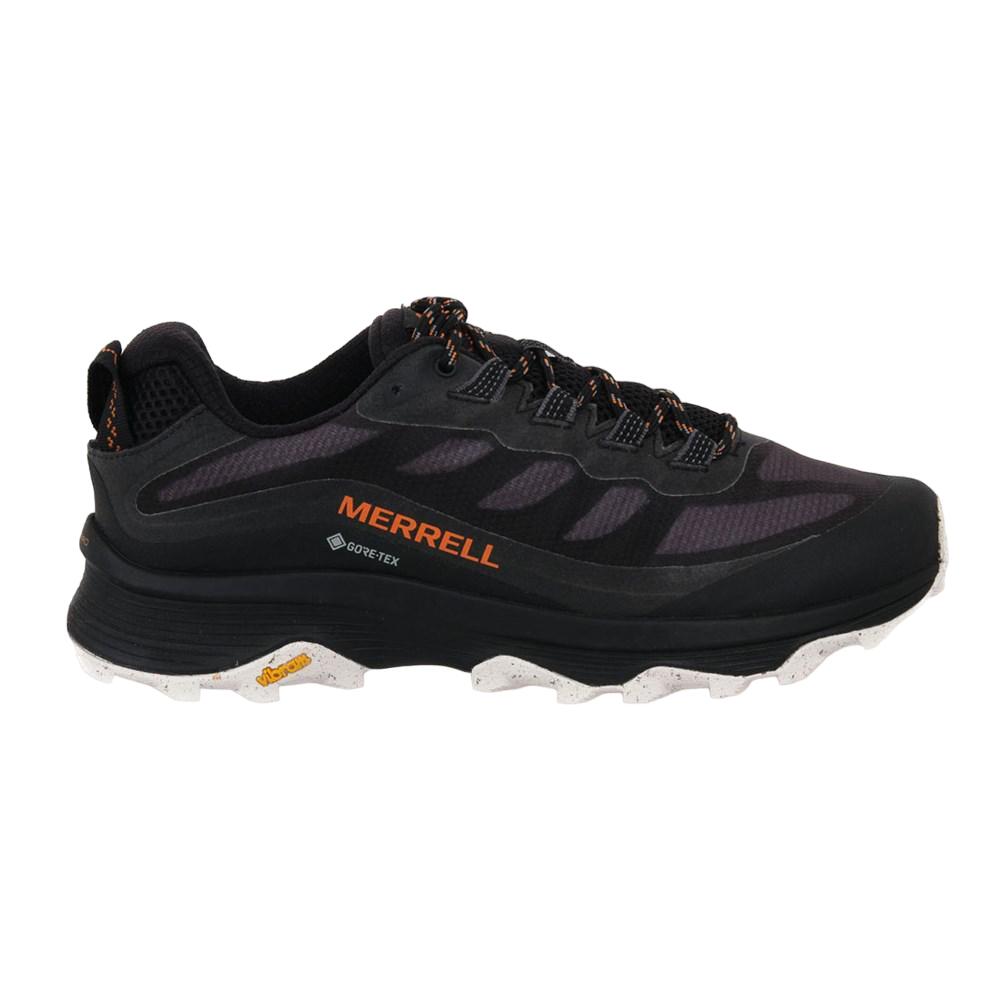 Merrell - Chaussures De Randonnée Hommes Merrell Moab Speed Gtx Noir - Chaussures De Sport - Noir|orange - 44 - Decathlon