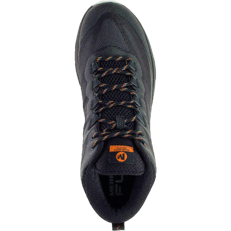 Calzado de trekking Hombre Merrell Moab Speed Mid Gore-Tex Negro