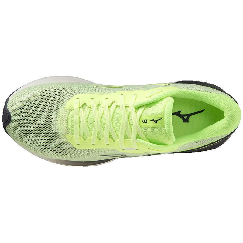 Chaussures de course Hommes Mizuno Wave Skyrise 3 Vert