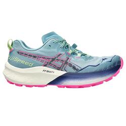 Chaussures de course tout-terrain Femmes Asics Fujispeed 2 Noir