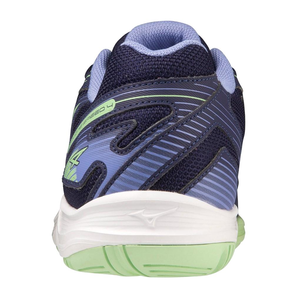 Mizuno CYCLONE SPEED 4 Volleyballschuhe Herren Hallenschuhe V1GA238011 blau 3/4