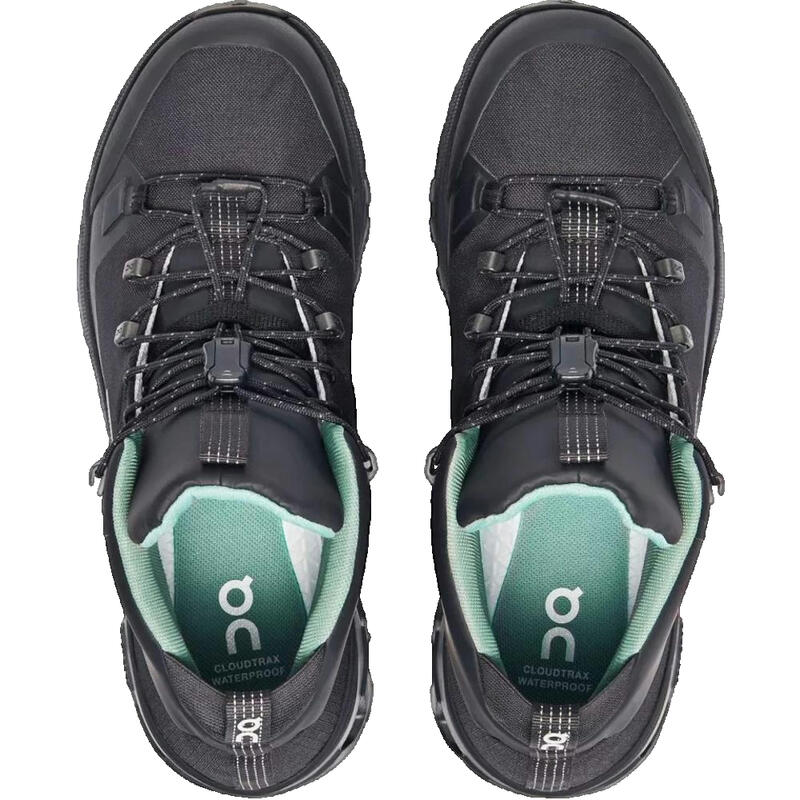 Chaussures de randonnée Femmes On Running Cloudtrax Waterproof Noir