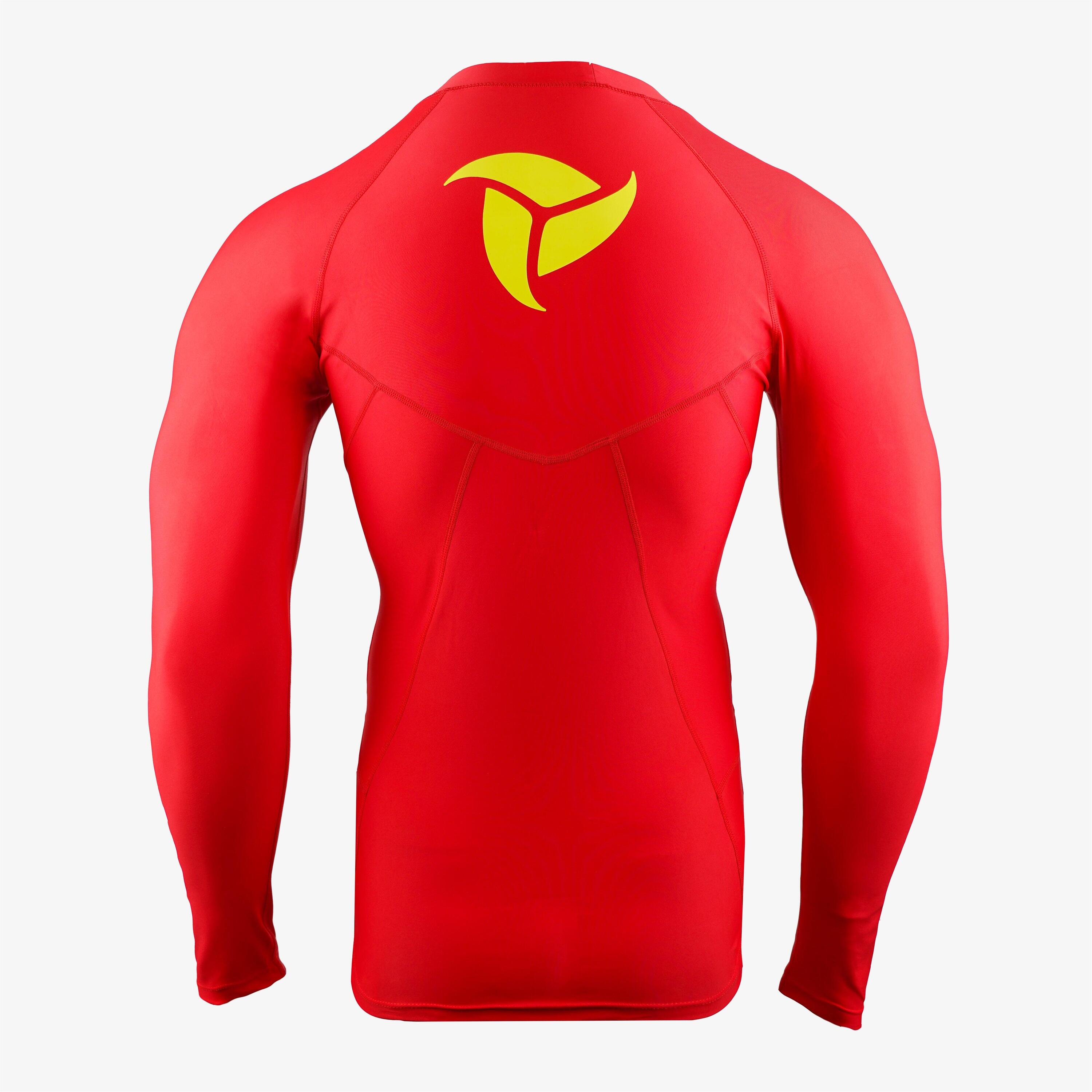 Rashguard adulte sports nautiques manches longues protection UV 4/6