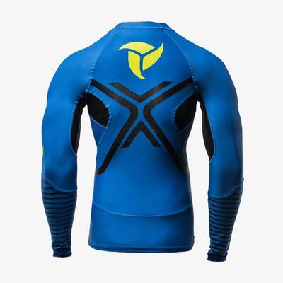 Camiseta Rashguard de compresión anti-UV para piragüismo, kayak y SUP - Negro