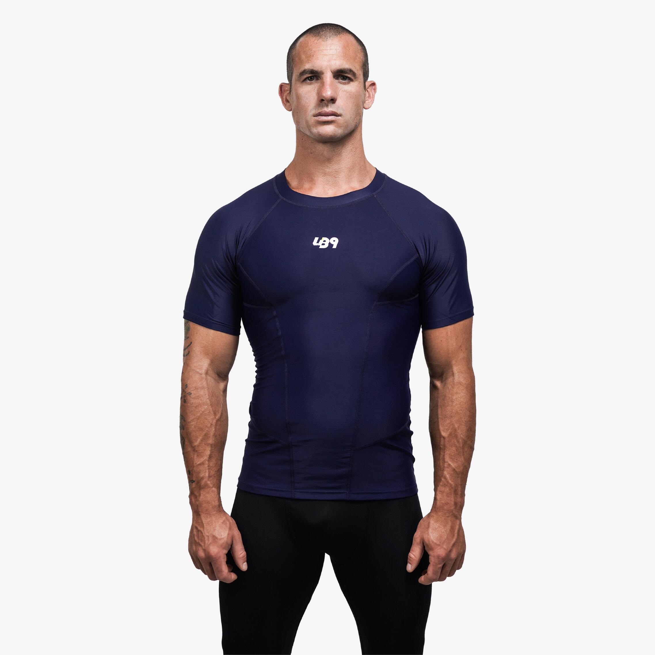 Rashguard adulte sports nautiques manches courtes protection UV 2/6