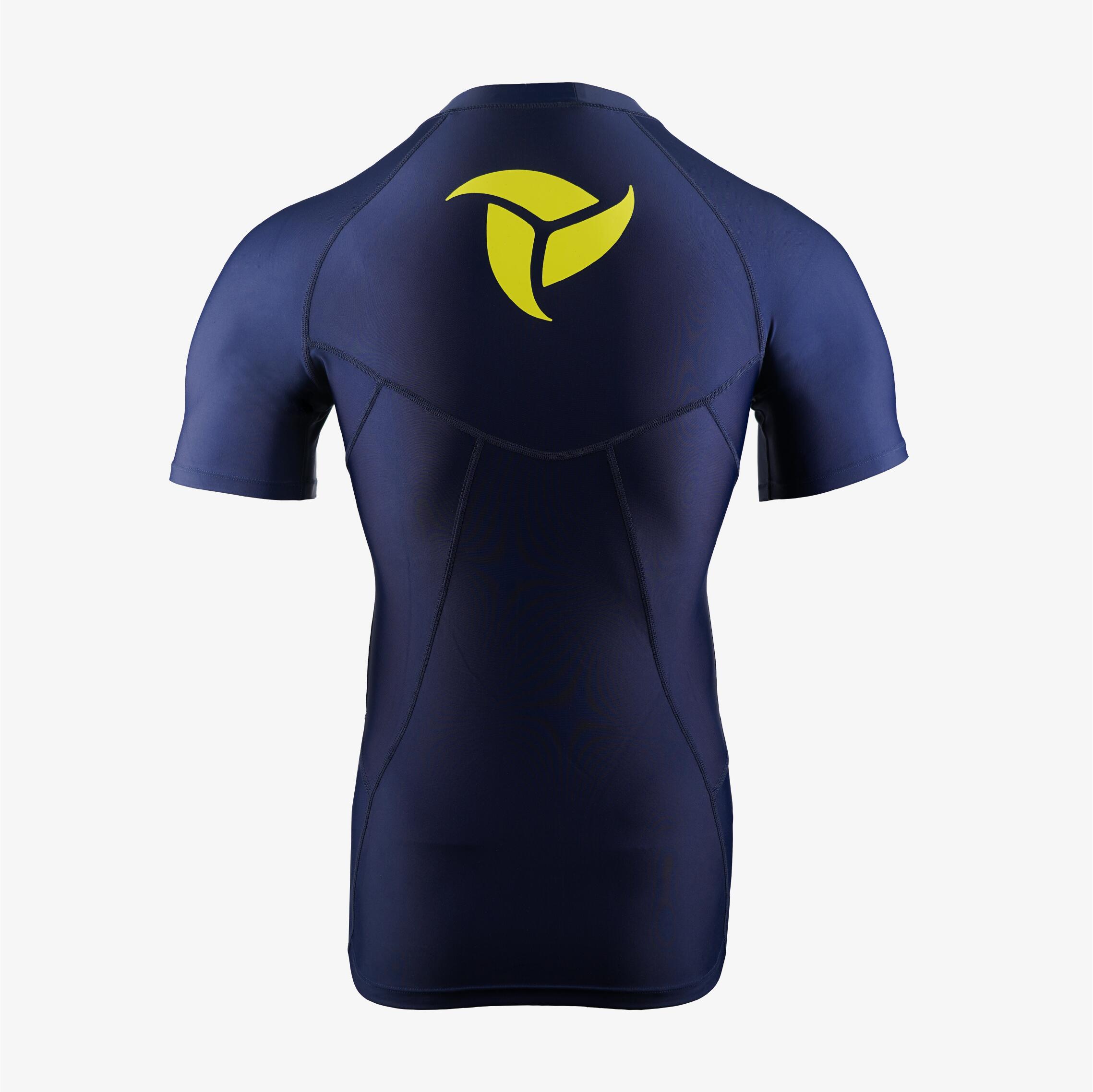 Rashguard adulte sports nautiques manches courtes protection UV 4/6