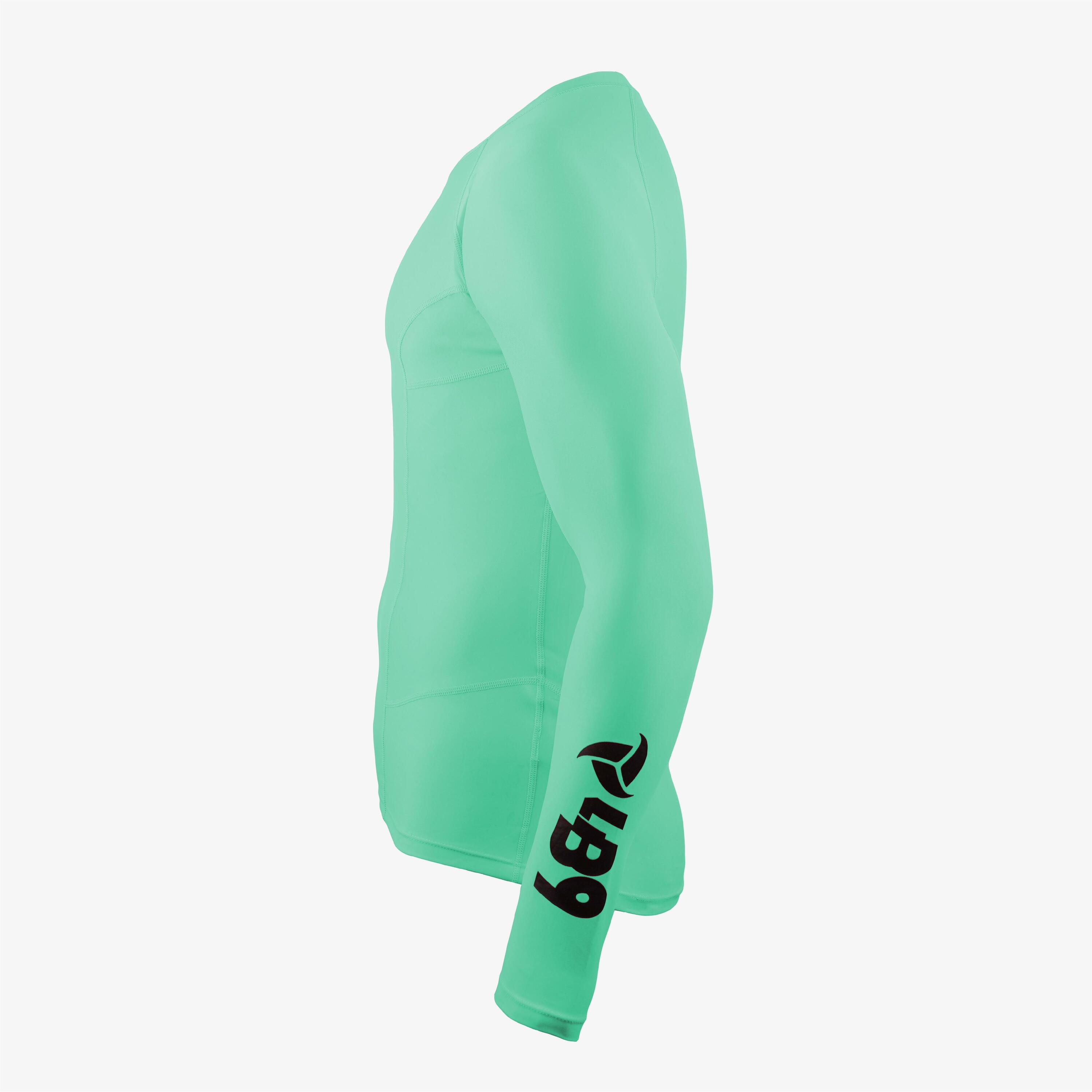 Rashguard adulte sports nautiques manches longues protection UV 3/5