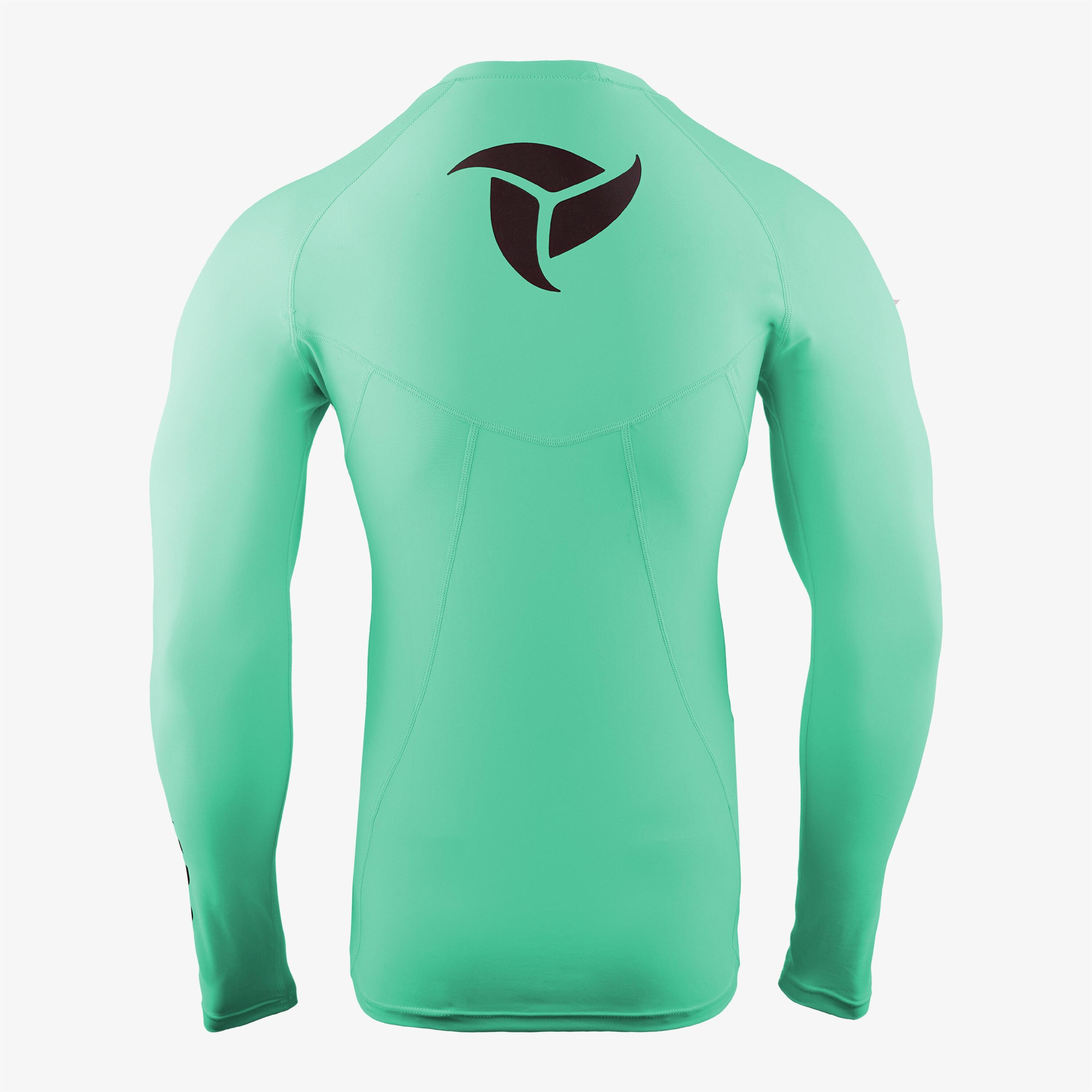 Rashguard adulte sports nautiques manches longues protection UV 4/5