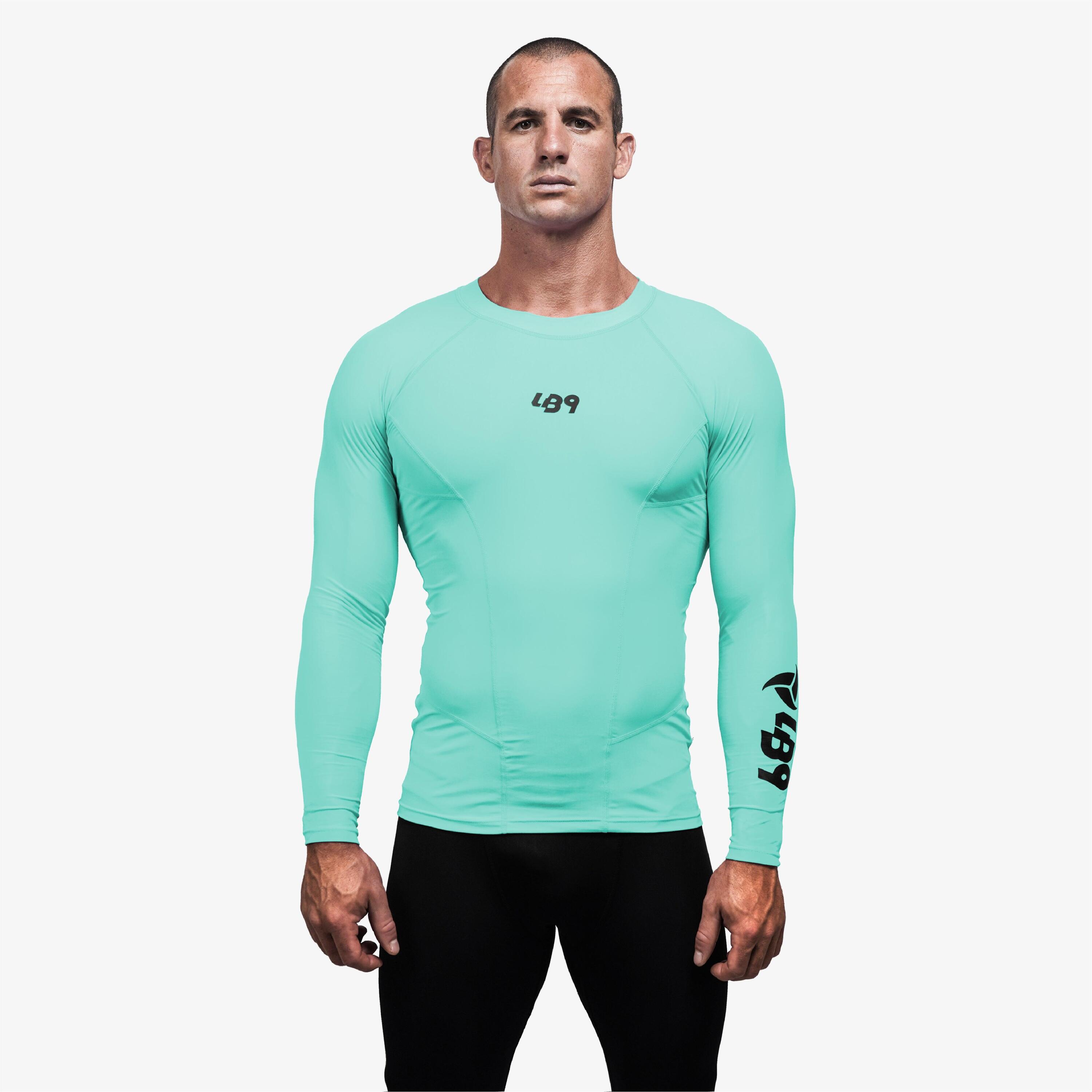 Rashguard adulte sports nautiques manches longues protection UV 2/5