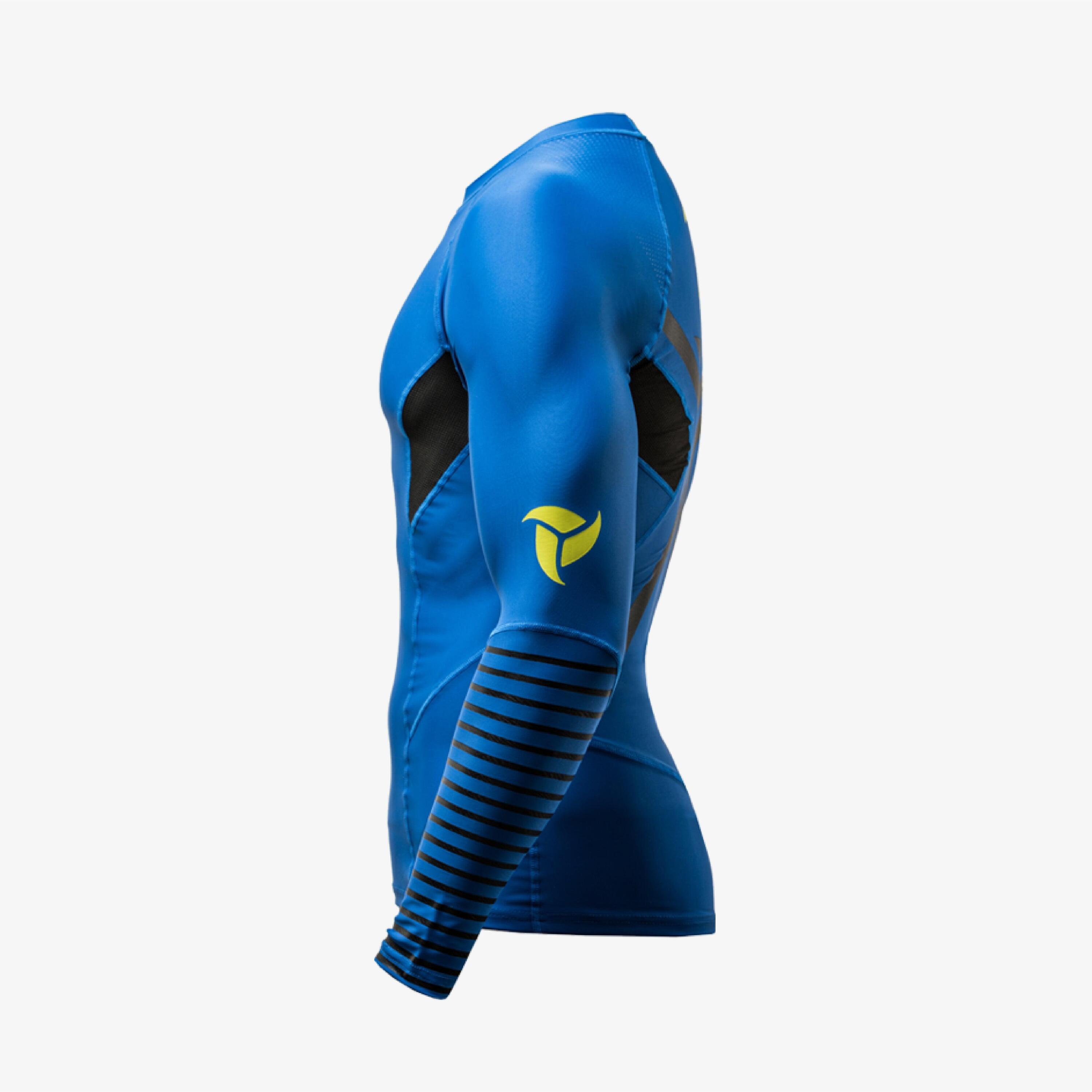 Rashguard adulte sports nautiques manches longues protection UV 2/5