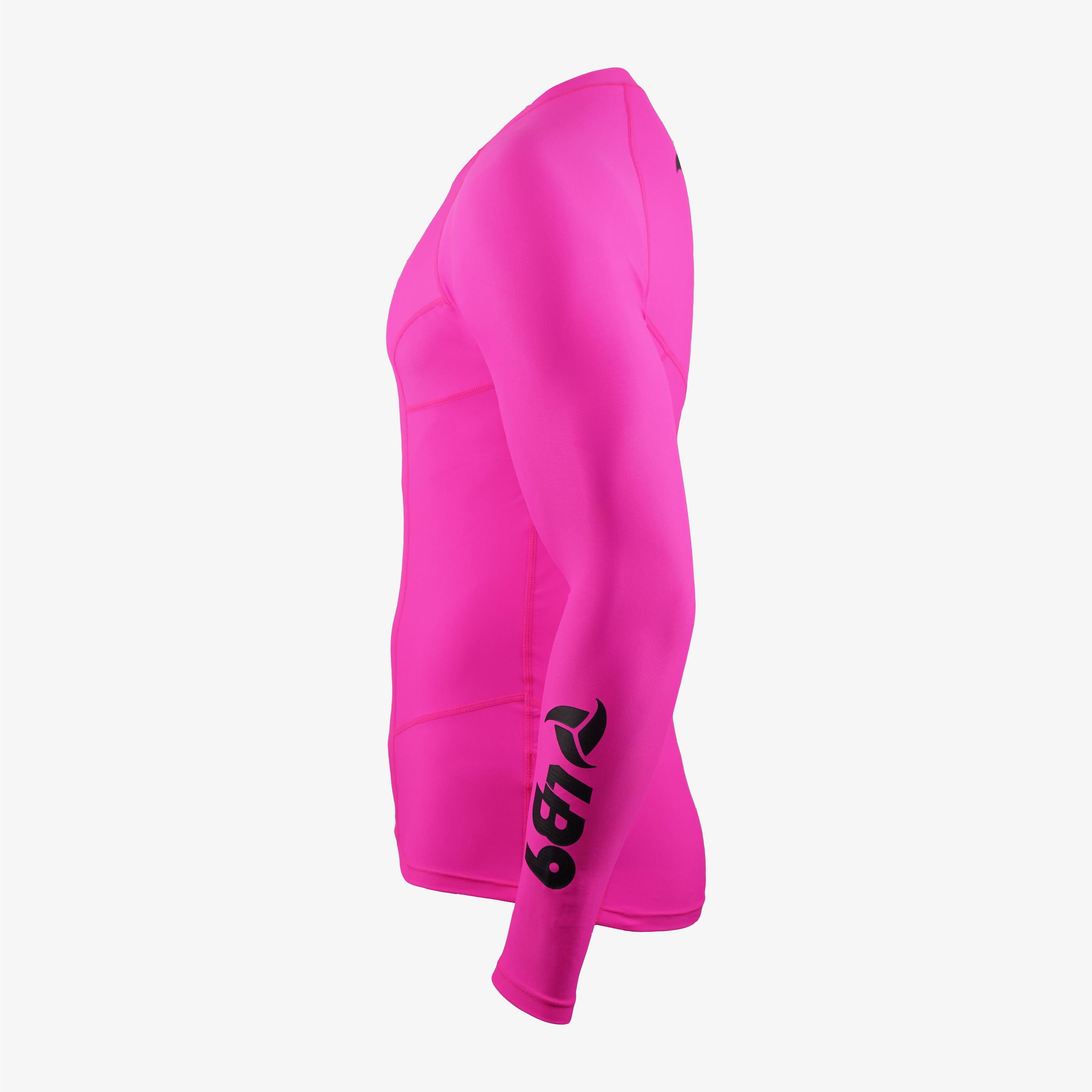 Rashguard adulte sports nautiques manches longues protection UV 3/6