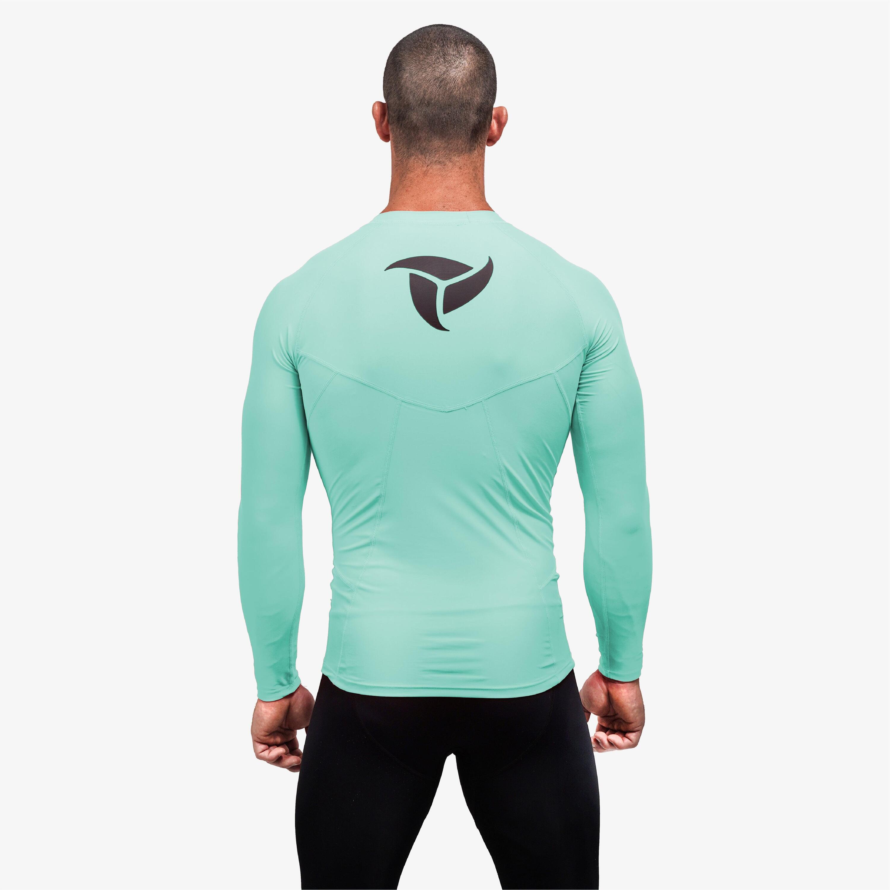 Rashguard adulte sports nautiques manches longues protection UV 5/5