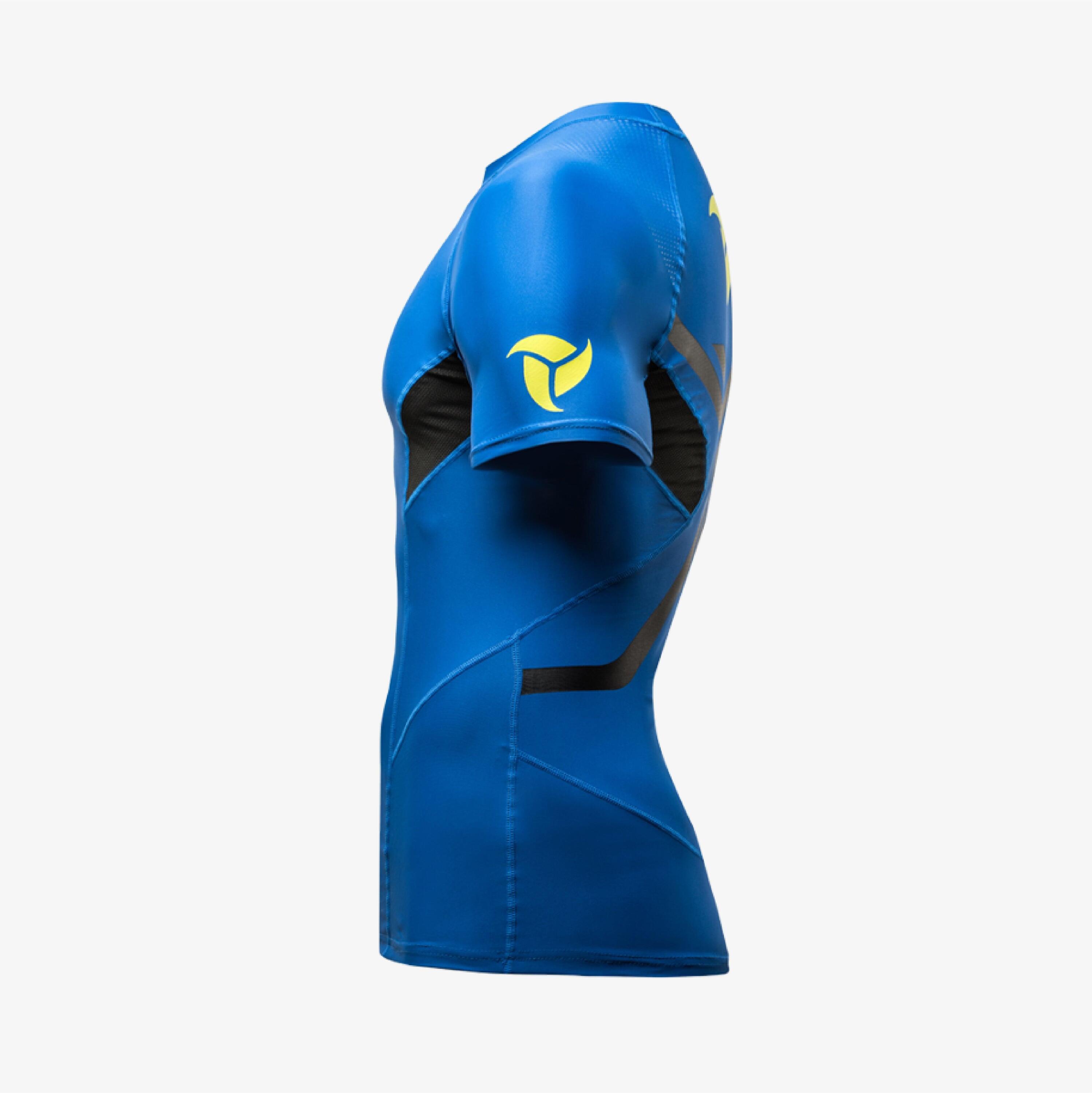 Rashguard adulte sports nautiques manches courtes protection UV 2/5