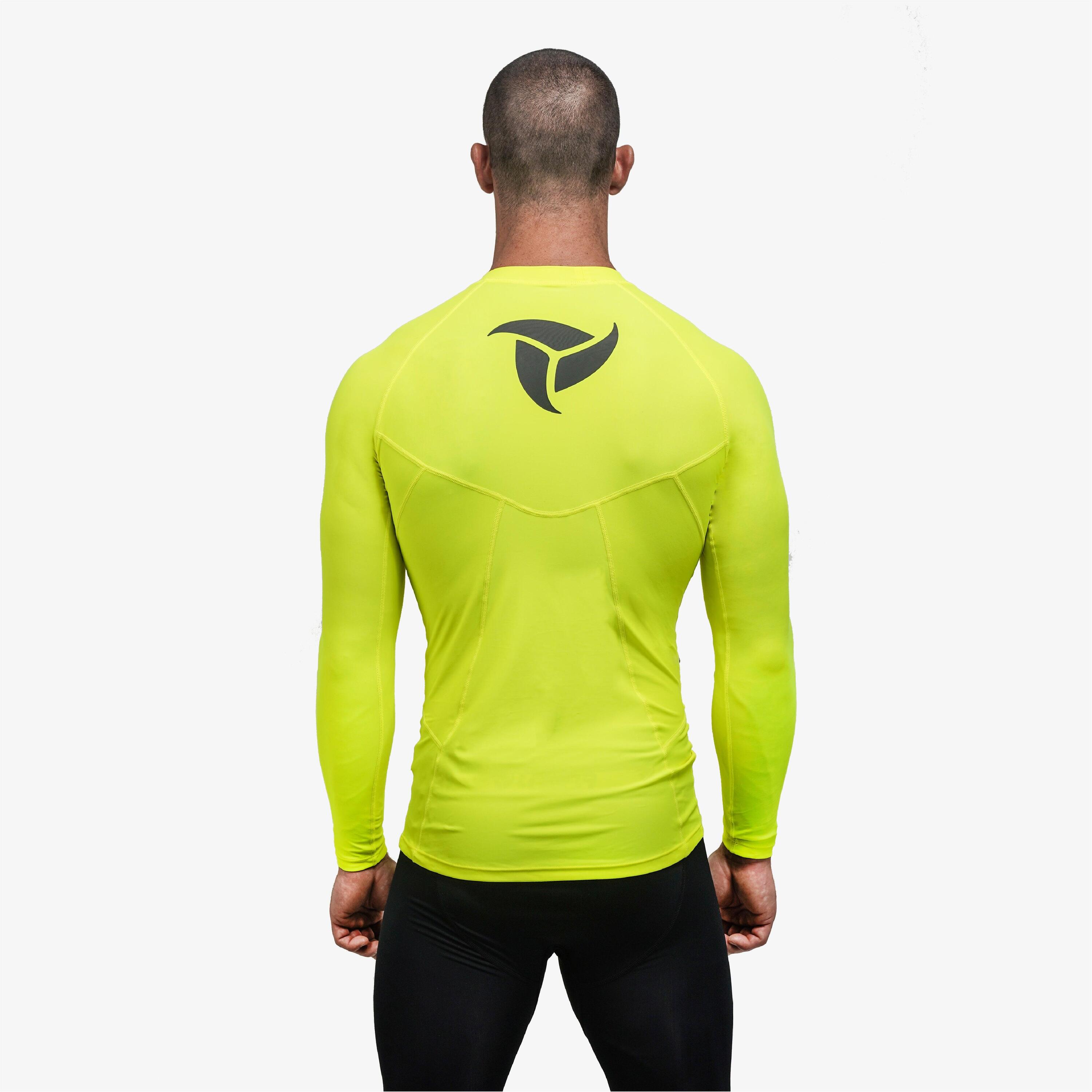Rashguard adulte sports nautiques manches longues protection UV 5/6