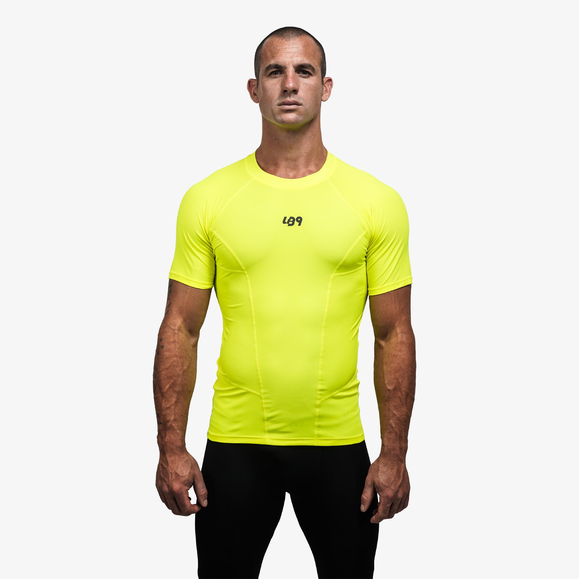Rashguard adulte sports nautiques manches courtes protection UV 2/6