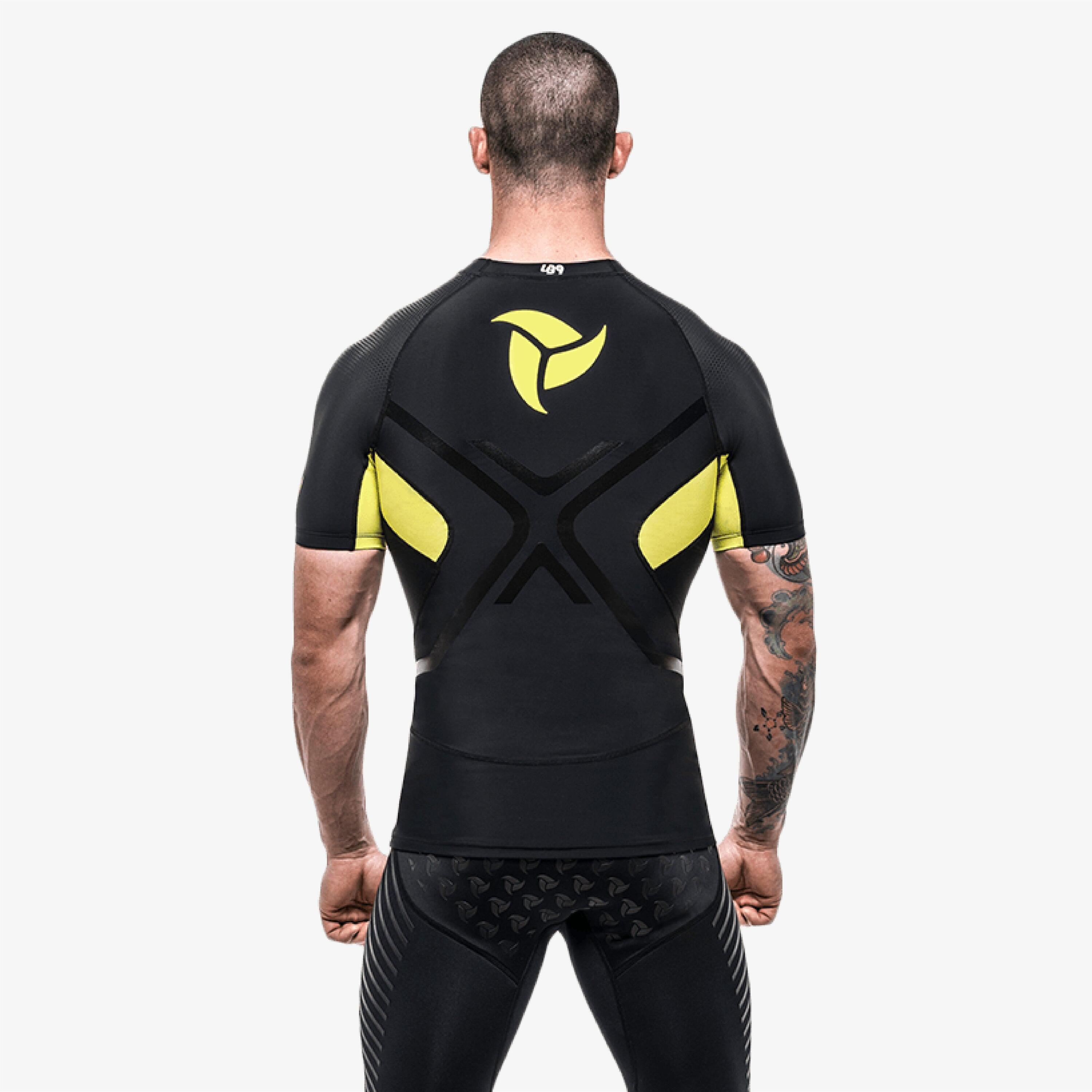 Rashguard adulte sports nautiques manches longues protection UV 5/5