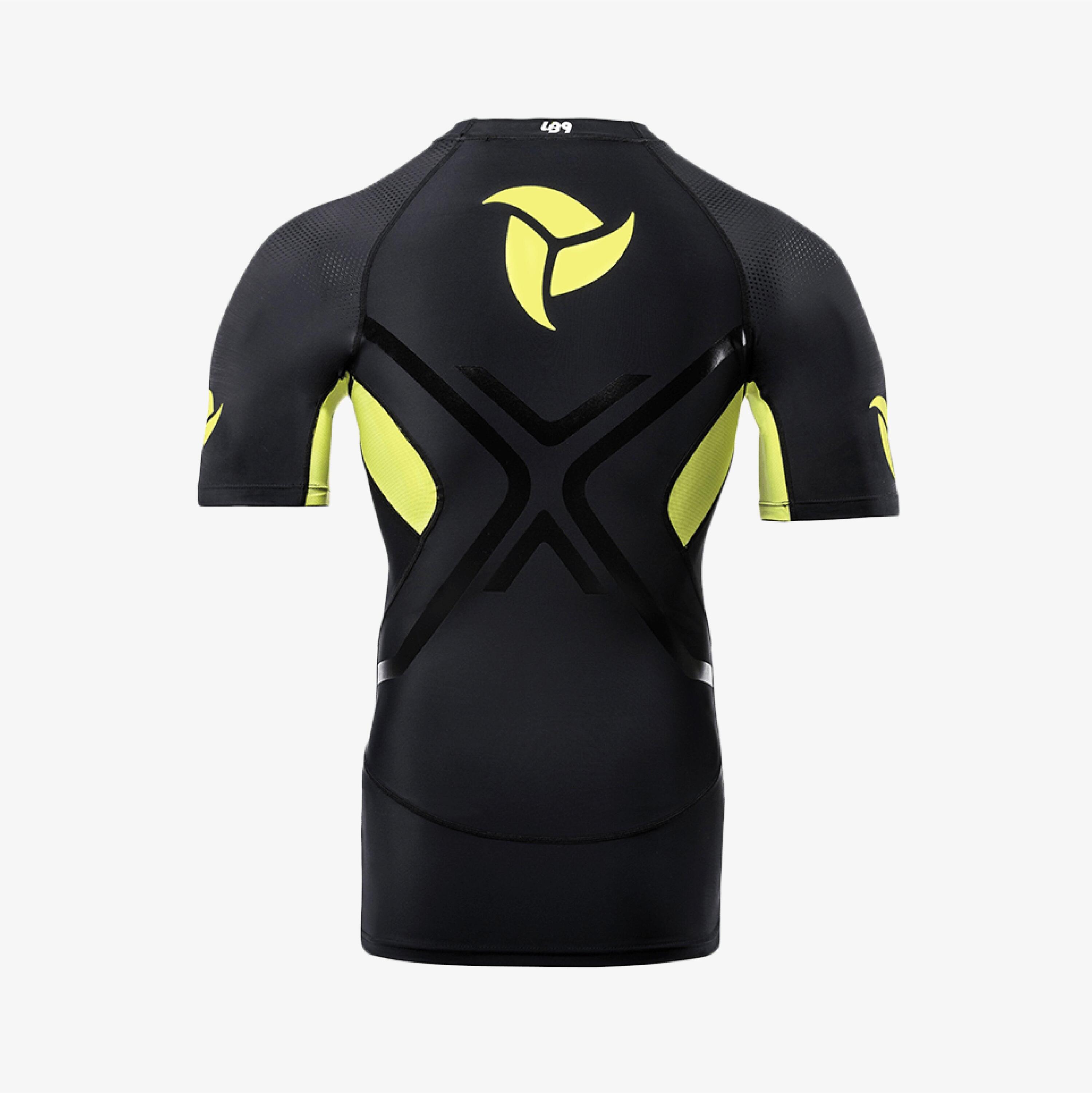 Rashguard adulte sports nautiques manches longues protection UV 4/5