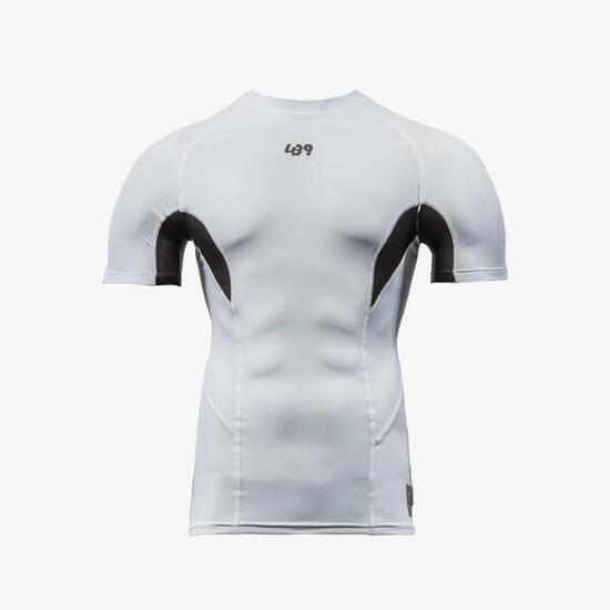 Rashguard adulte sports nautiques manches courtes protection UV