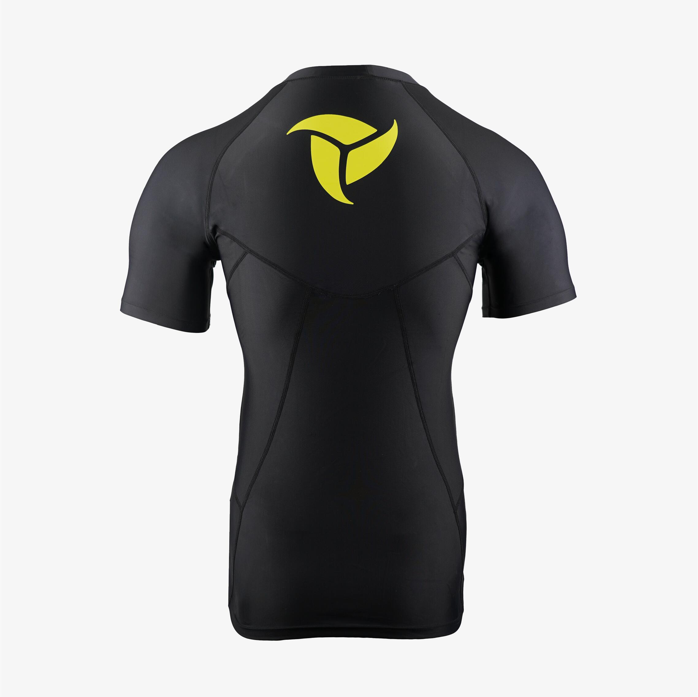 Rashguard adulte sports nautiques manches courtes protection UV 4/6
