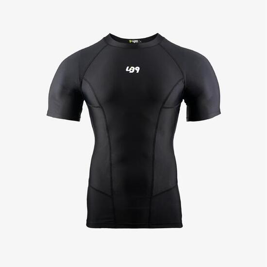 Camiseta Rashguard anti-UV para piragüismo, kayak y SUP - Fucsia