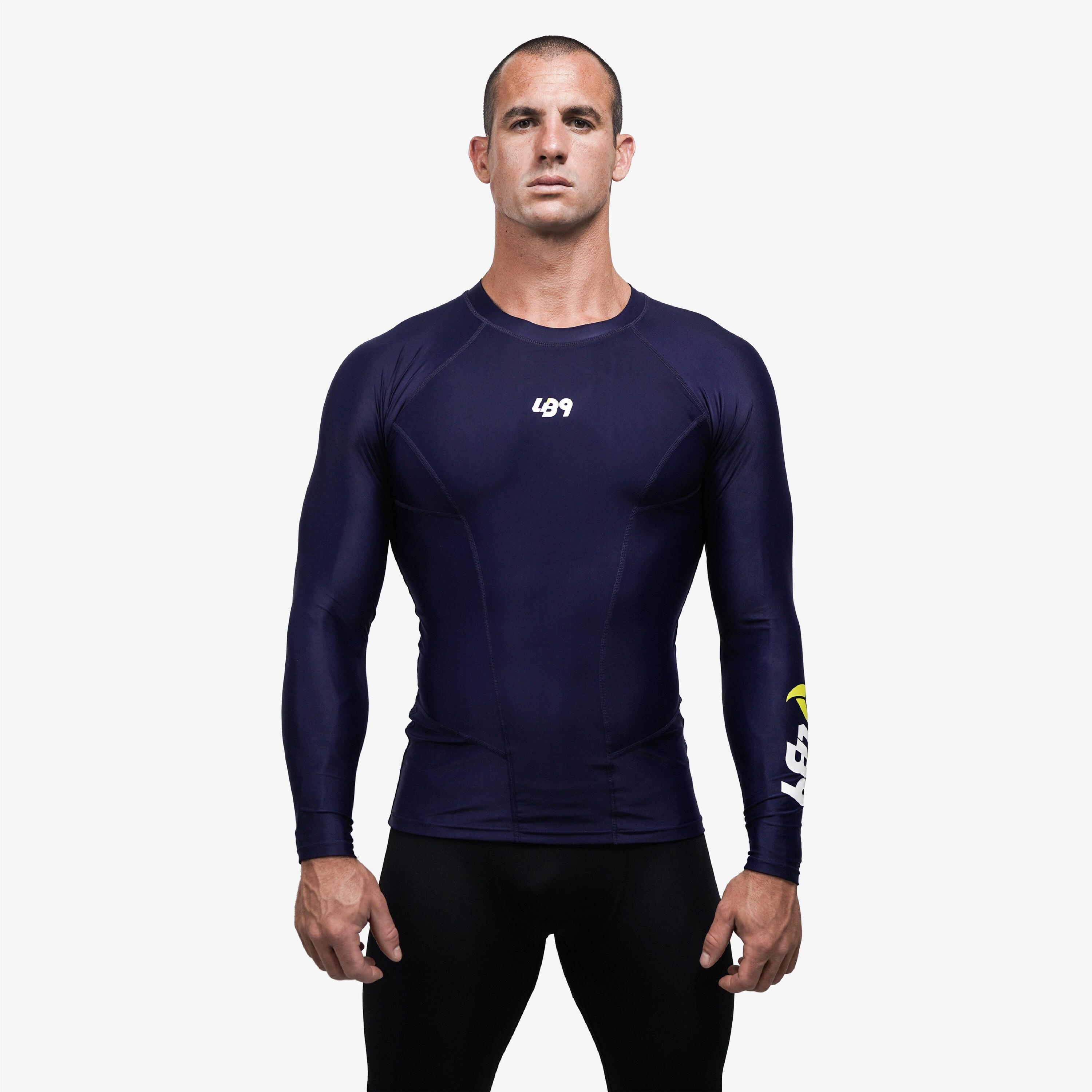 Rashguard adulte sports nautiques manches longues protection UV 2/6