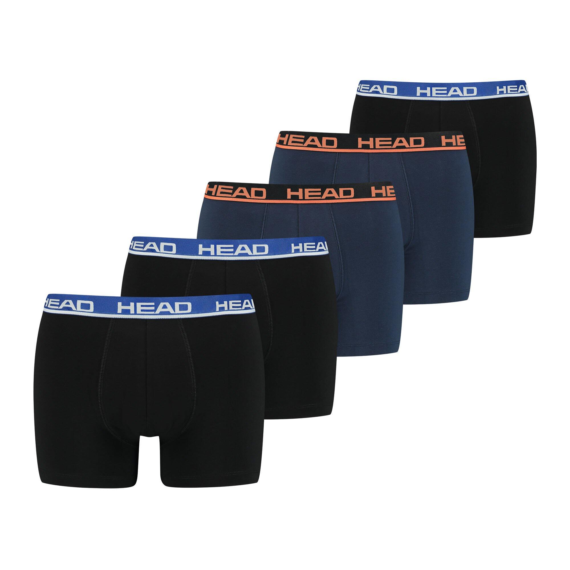 HEAD Boxershort Herren 5er Pack Stretch-HEAD BASIC BOXER 5P ECOM