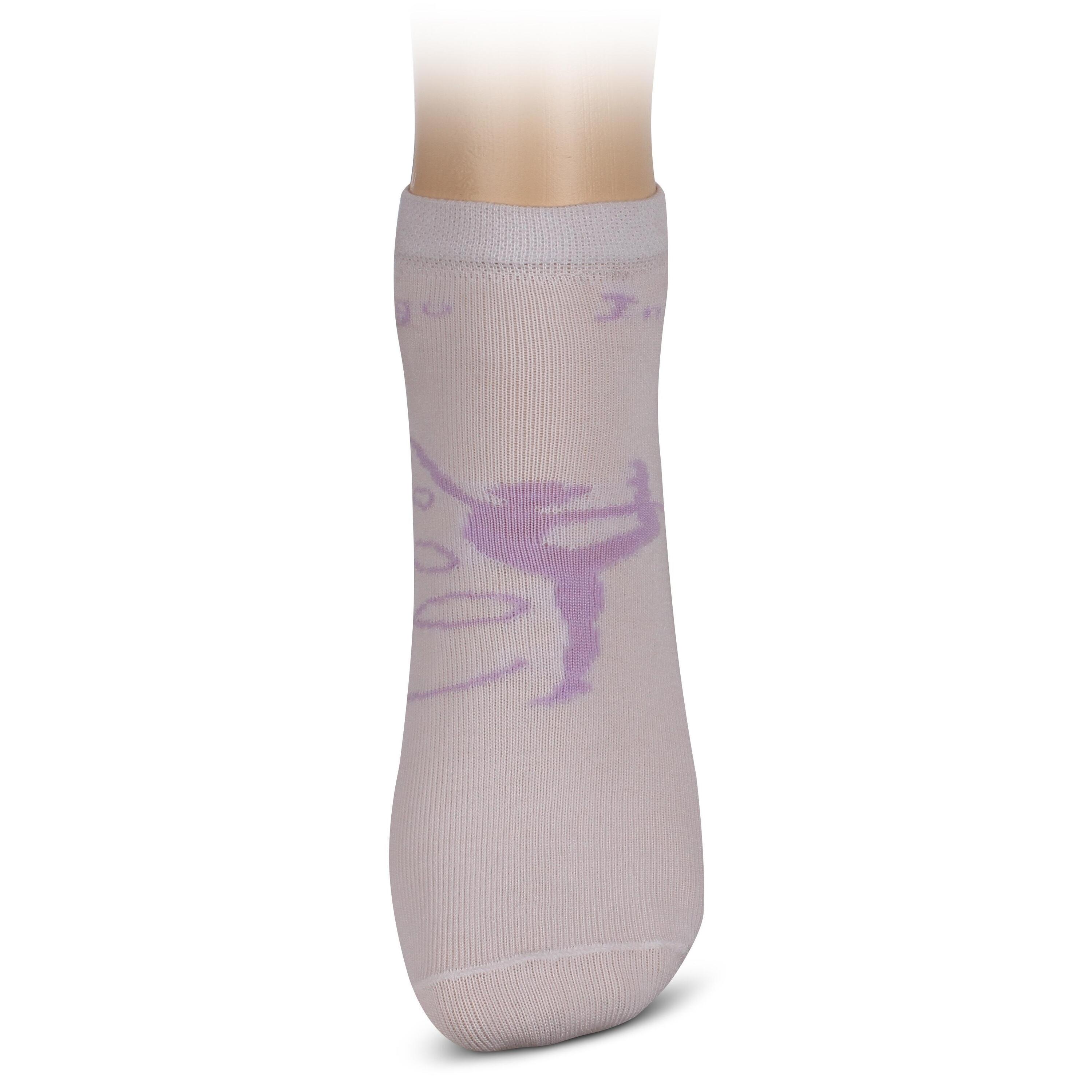 Gymnastiksocken Rhythmische Sportgymnastik mit Motiv INDIGO 2/3
