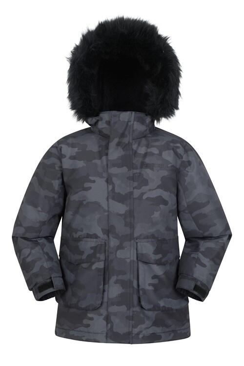 Mountain Warehouse Childrens/Kids Ranger Camouflage Water Resistant Jacket