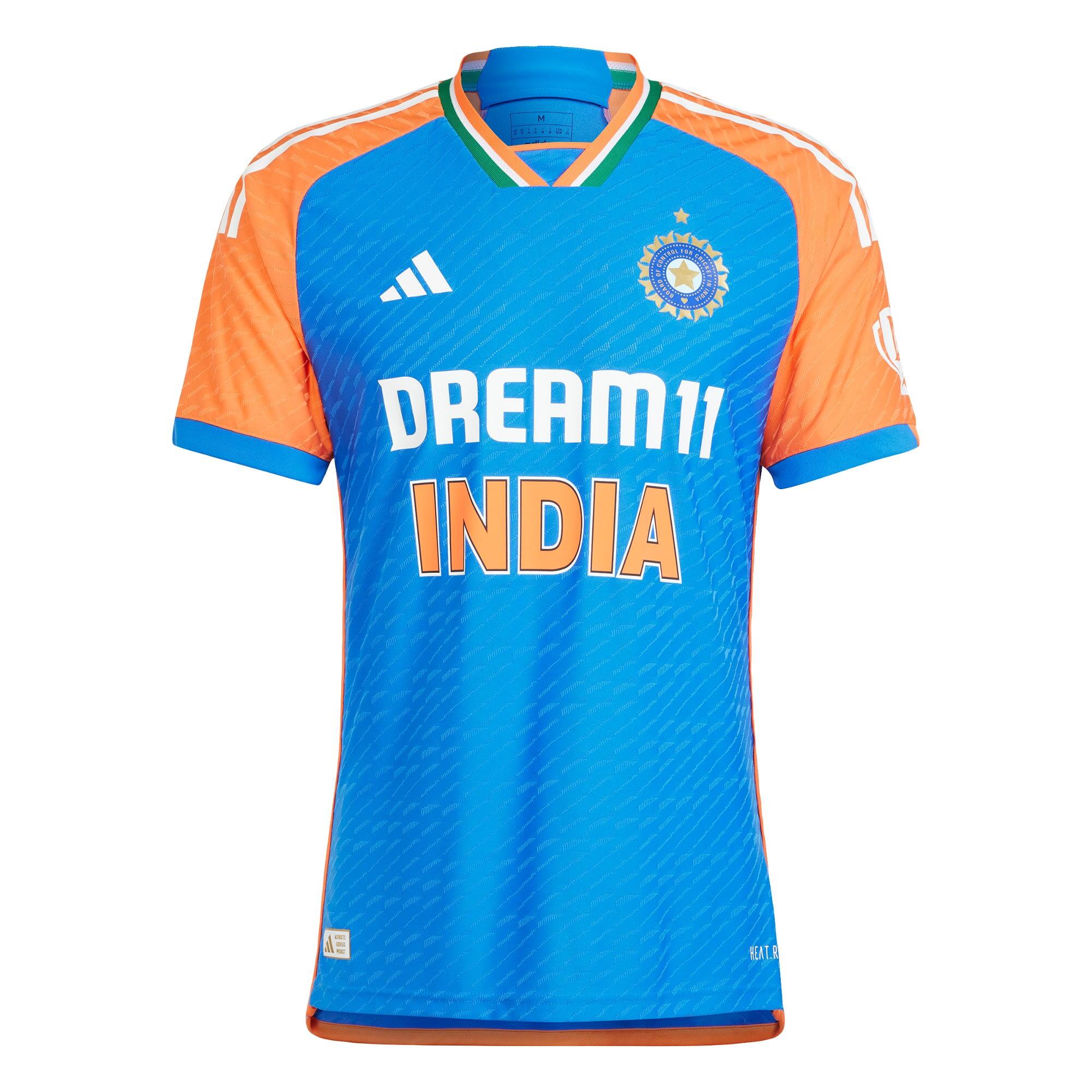 India Cricket T20I Trikot 3/7