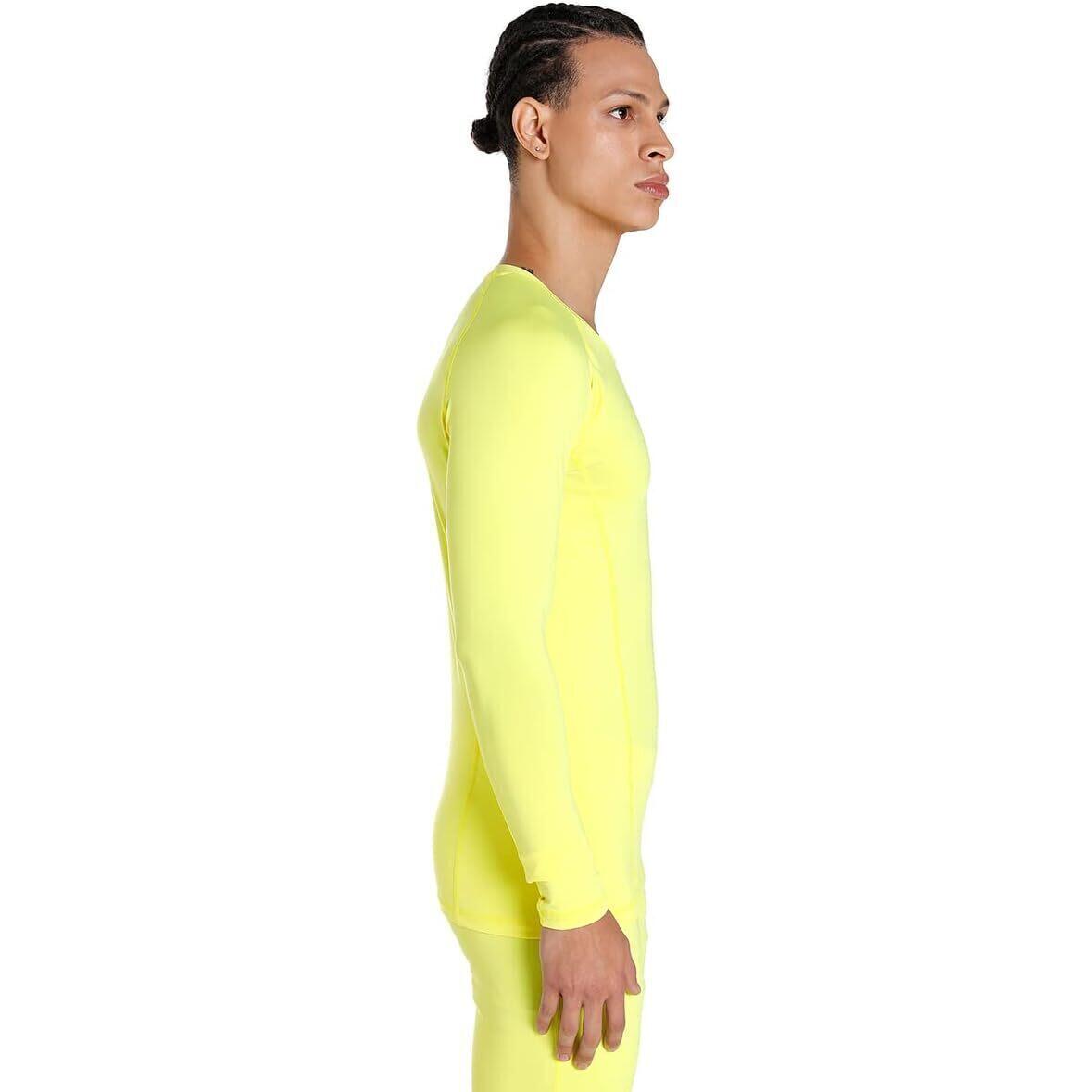 Chemisier Puma Liga Baselayer Tee Ls, Jaune, Hommes 4/5