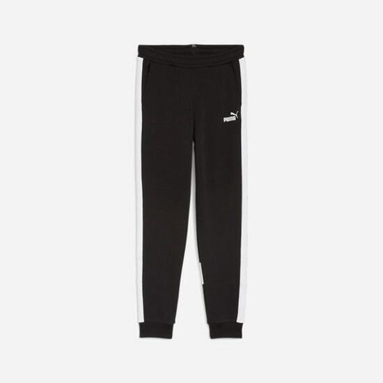Pantatuta junior (fleece) puma nero