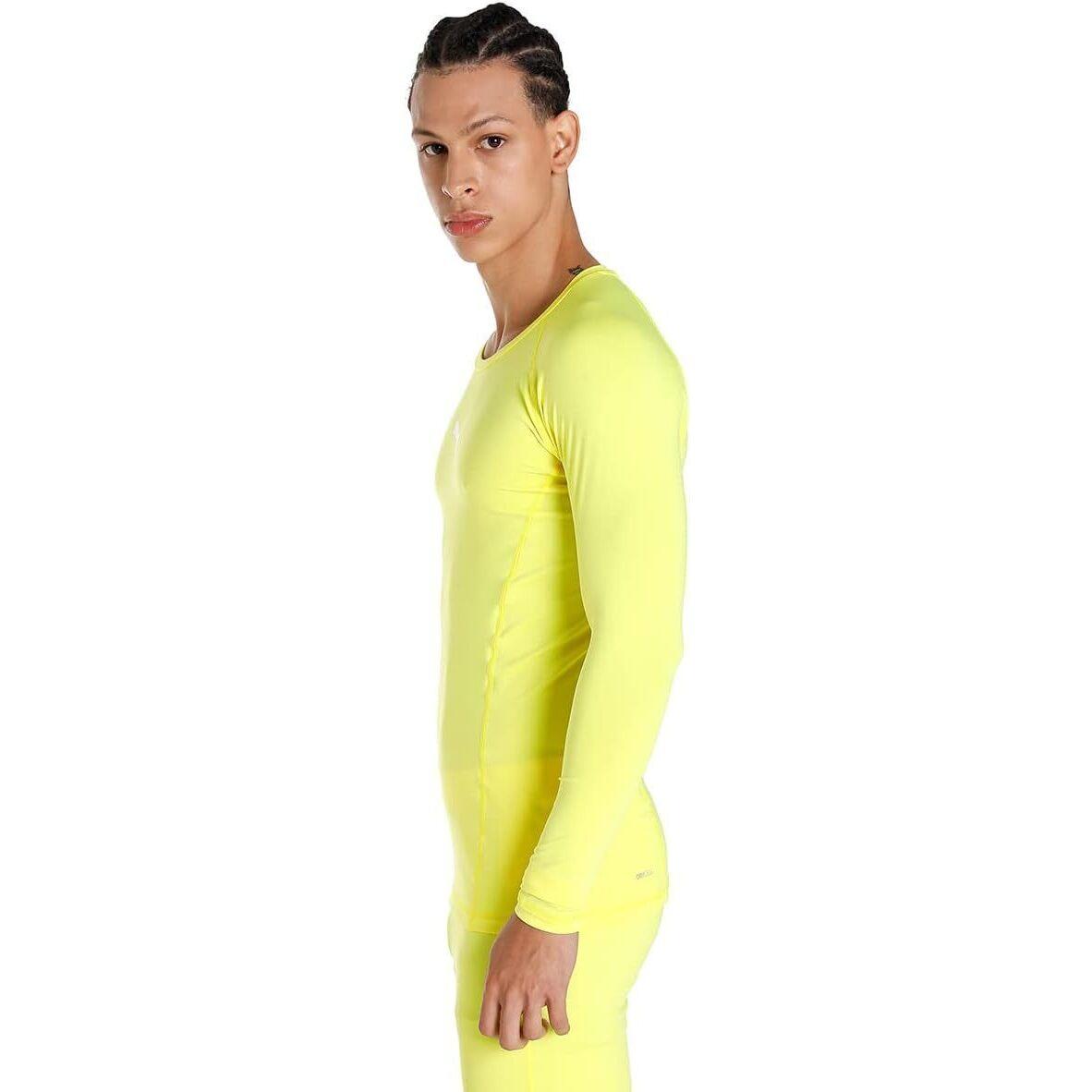 Chemisier Puma Liga Baselayer Tee Ls, Jaune, Hommes 3/5