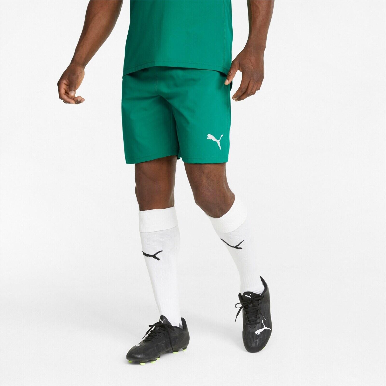 Pantaloncini Puma Teamfinal Shorts, Verde, Uomini 3/5