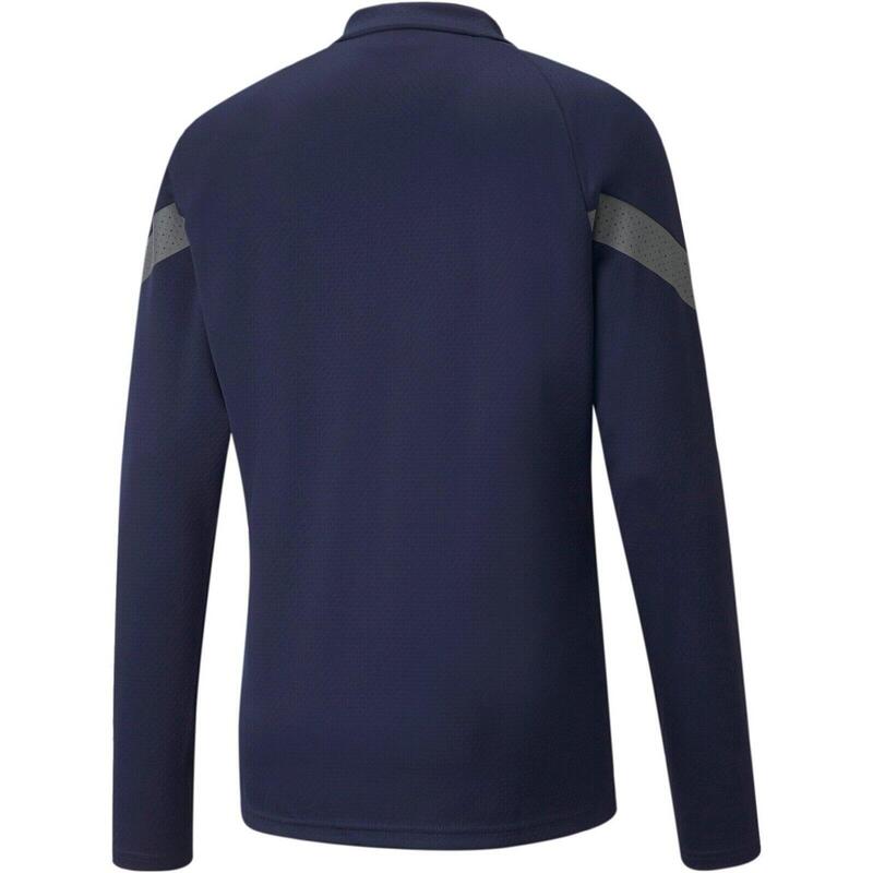 Camicetta Puma Teamfinal Training 14 Zip, Blu, Uomini