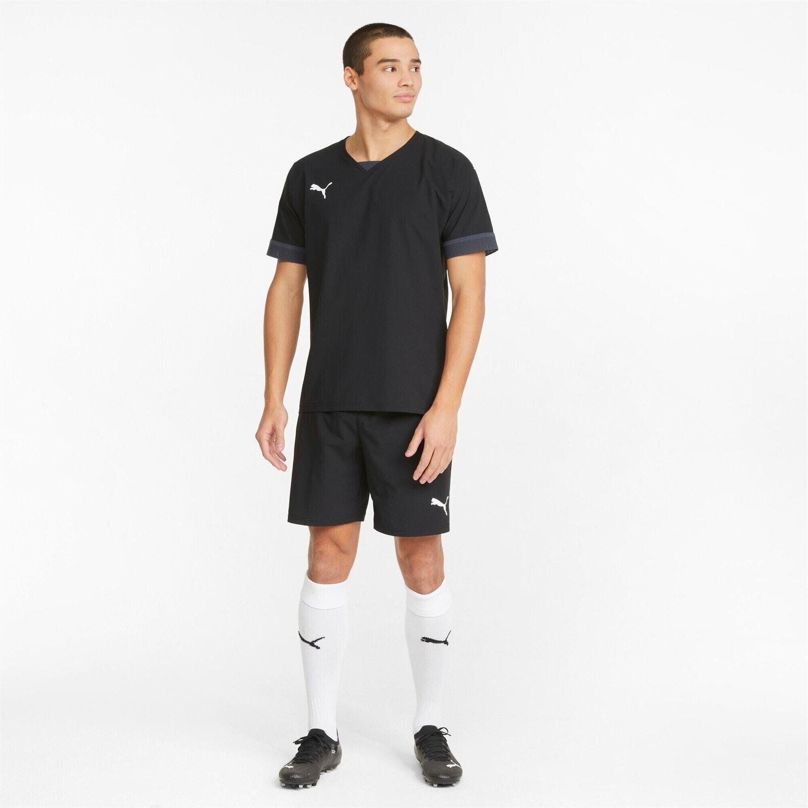 Puma TeamFinal Mens Black Training T-Shirt 3/5